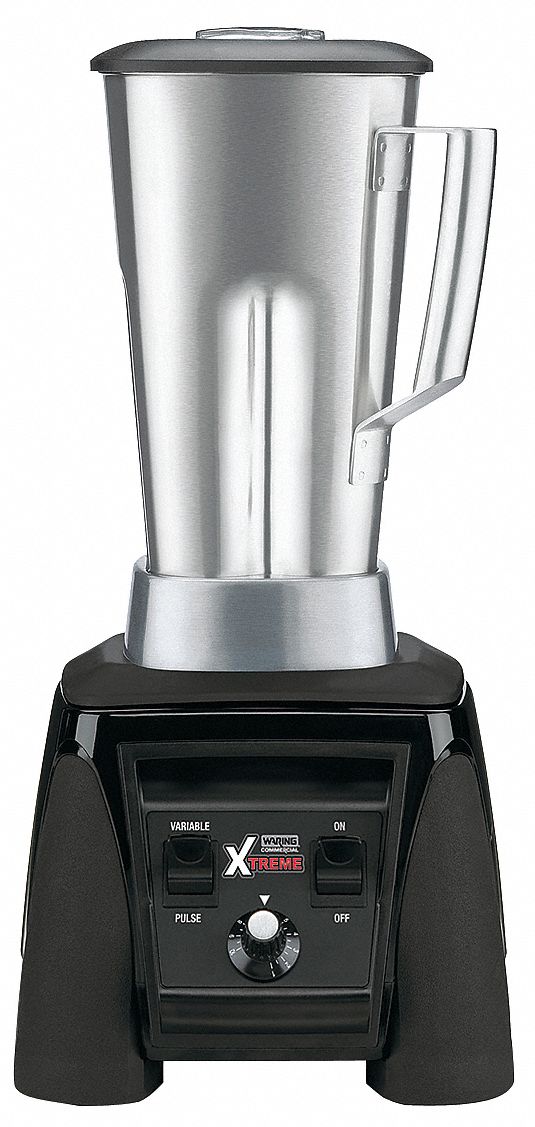 Blender: 64 oz Capacity, 3 1/2 hp Horsepower, Variable Speeds, Switch, Stainless Steel