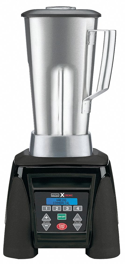 Blender: 64 oz Capacity, 3 1/2 hp Horsepower, Variable Speeds, Electronic Keypad, Stainless Steel