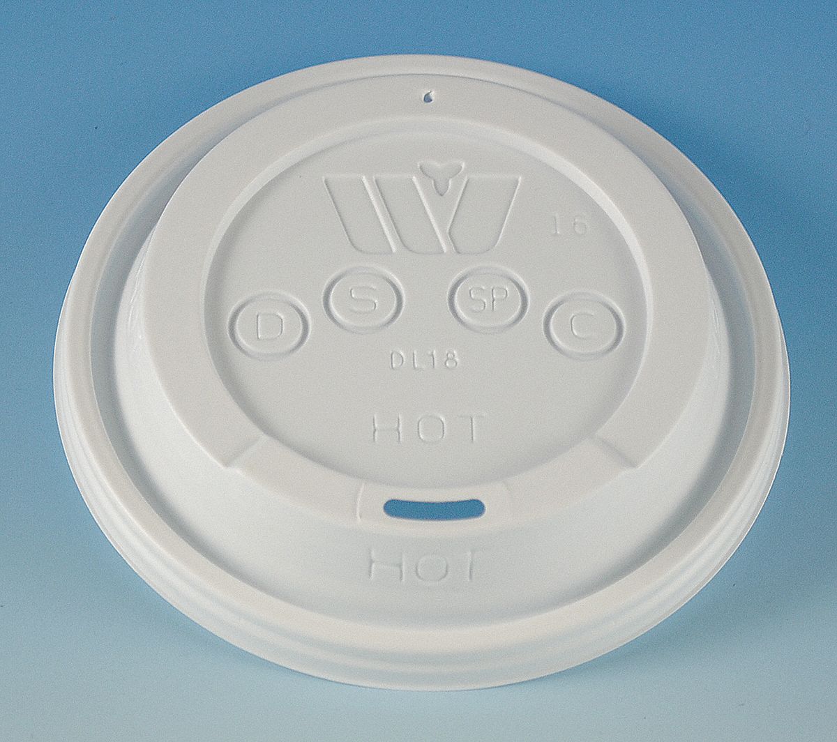 Grainger Approved 12 To 24 Fl Oz Plastic Dome Sip Through Hot Cup Lid White 1000 Pk 6gul8 4292