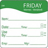 FREE NEXT DAY DELIVERY ITEM EMP 3,000 Food Label USE By DATE 57mm x 32mm 