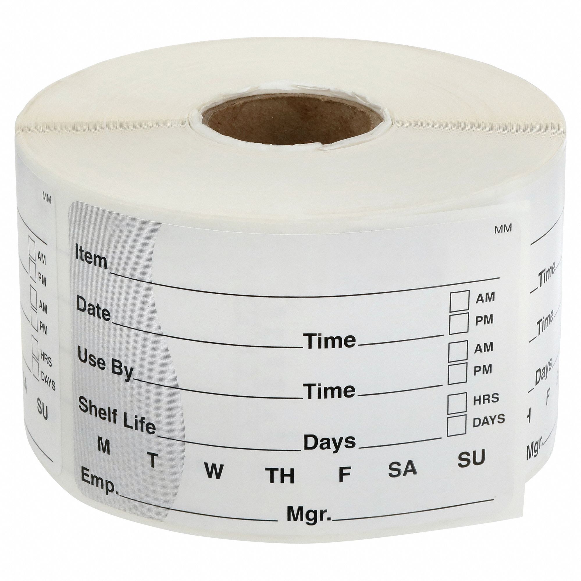 DAYMARK, Black, Removable Label, Shelf Life Label 6GUV2IT120152