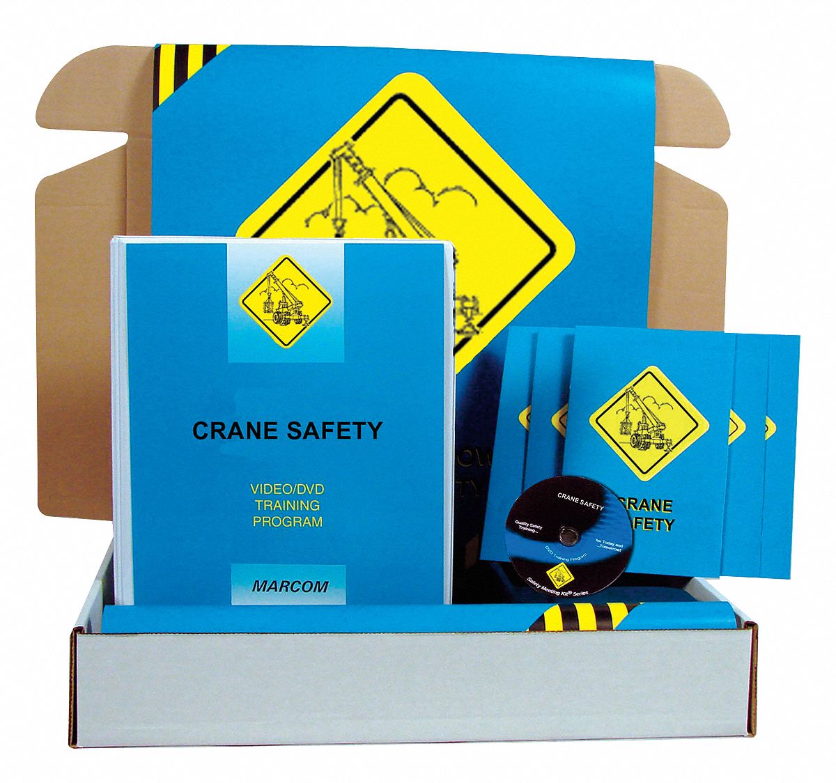 Safety Training Kit, DVD, Construction Safety, English 6GWG3K0001229EM Grainger