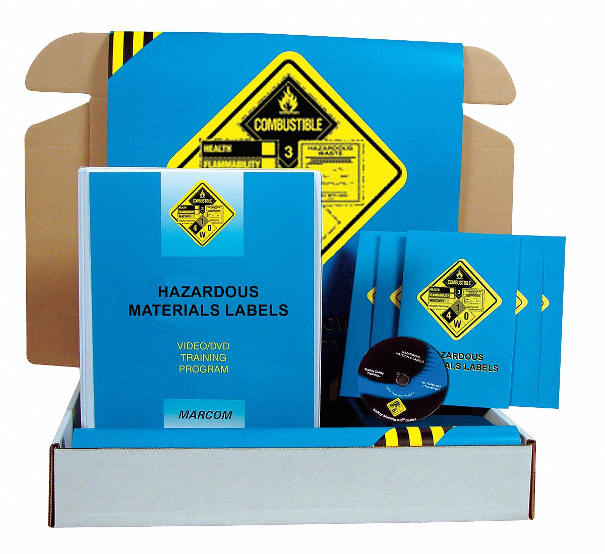Chemical/HAZMAT Training, English, Safety Training Kit 6GWG7