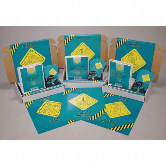 Marcom Workplace Safety English Safety Training Kit 6gwh1 K0000519em Grainger