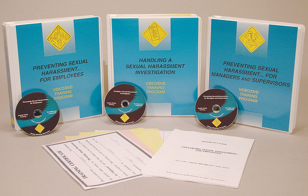 6GWK3 - All 3 Sexual Harassment DVD Programs