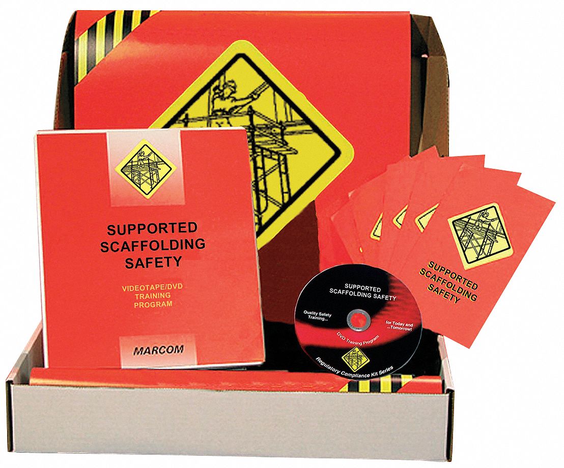 Marcom Construction Safety English Compliance Training Kit 6gwn6 K000sps9eo Grainger