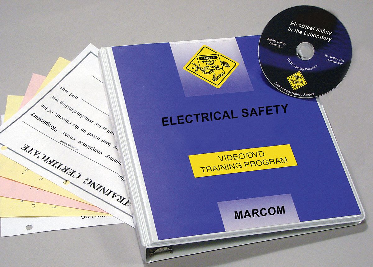 MARCOM Electrical Safety DVD Safety Training Program 6GWZ4 