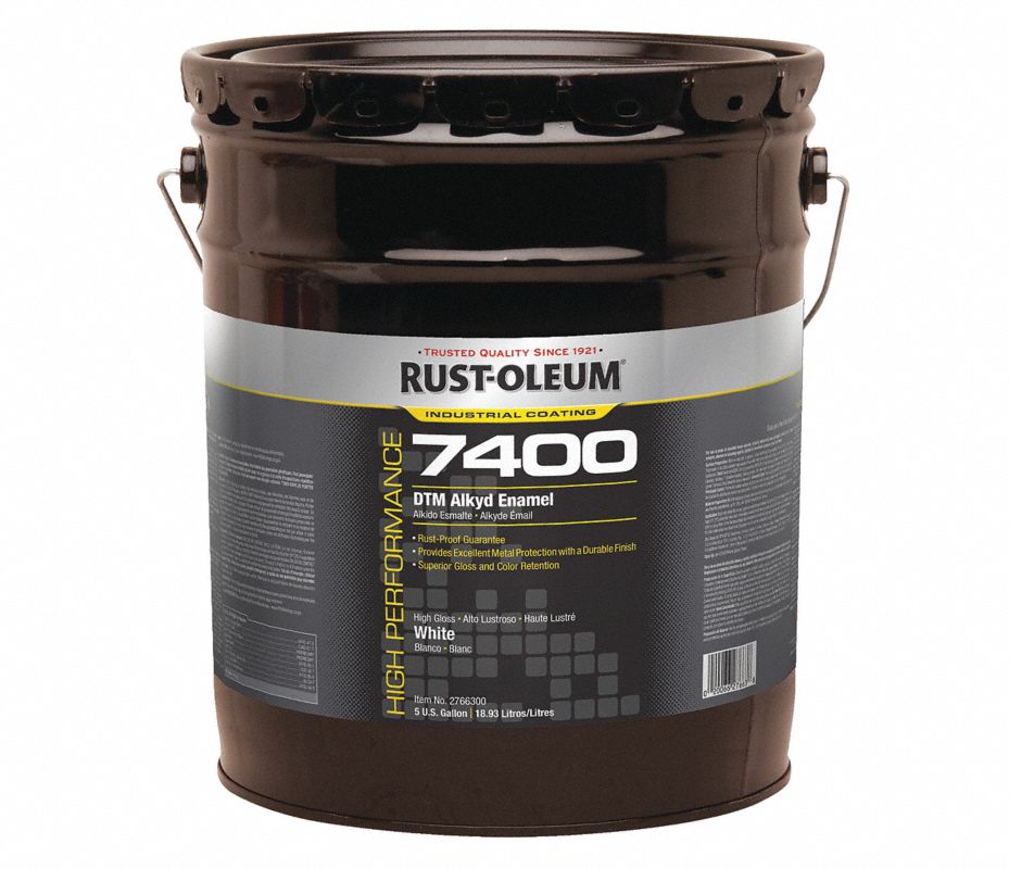 RUST-OLEUM Pintura Interior/Exterior, Acabado Alto Brillo, Tipo de Base