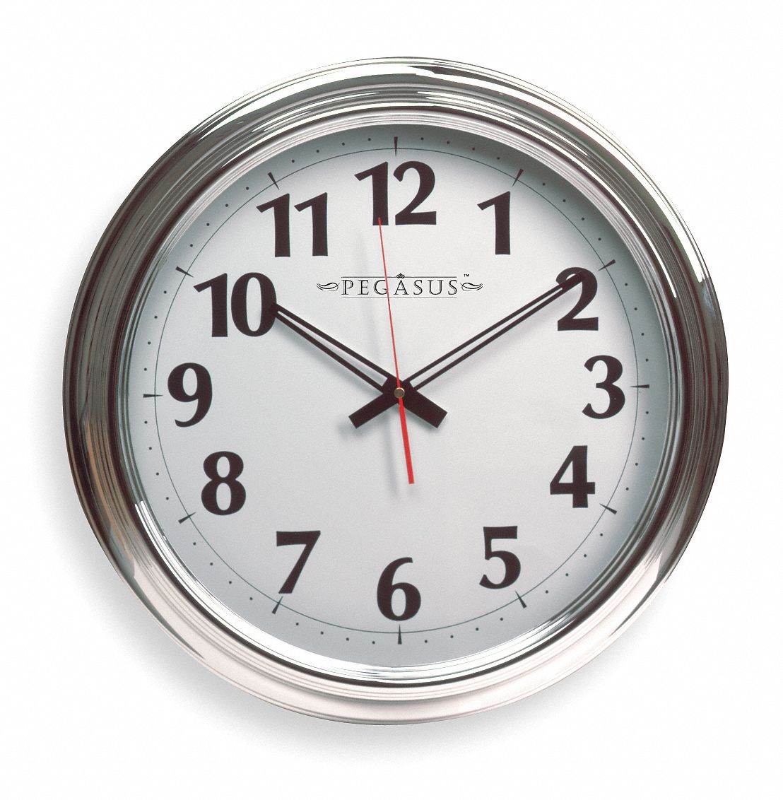 Manual, Arabic, Wall Clock 6H3566H356 Grainger