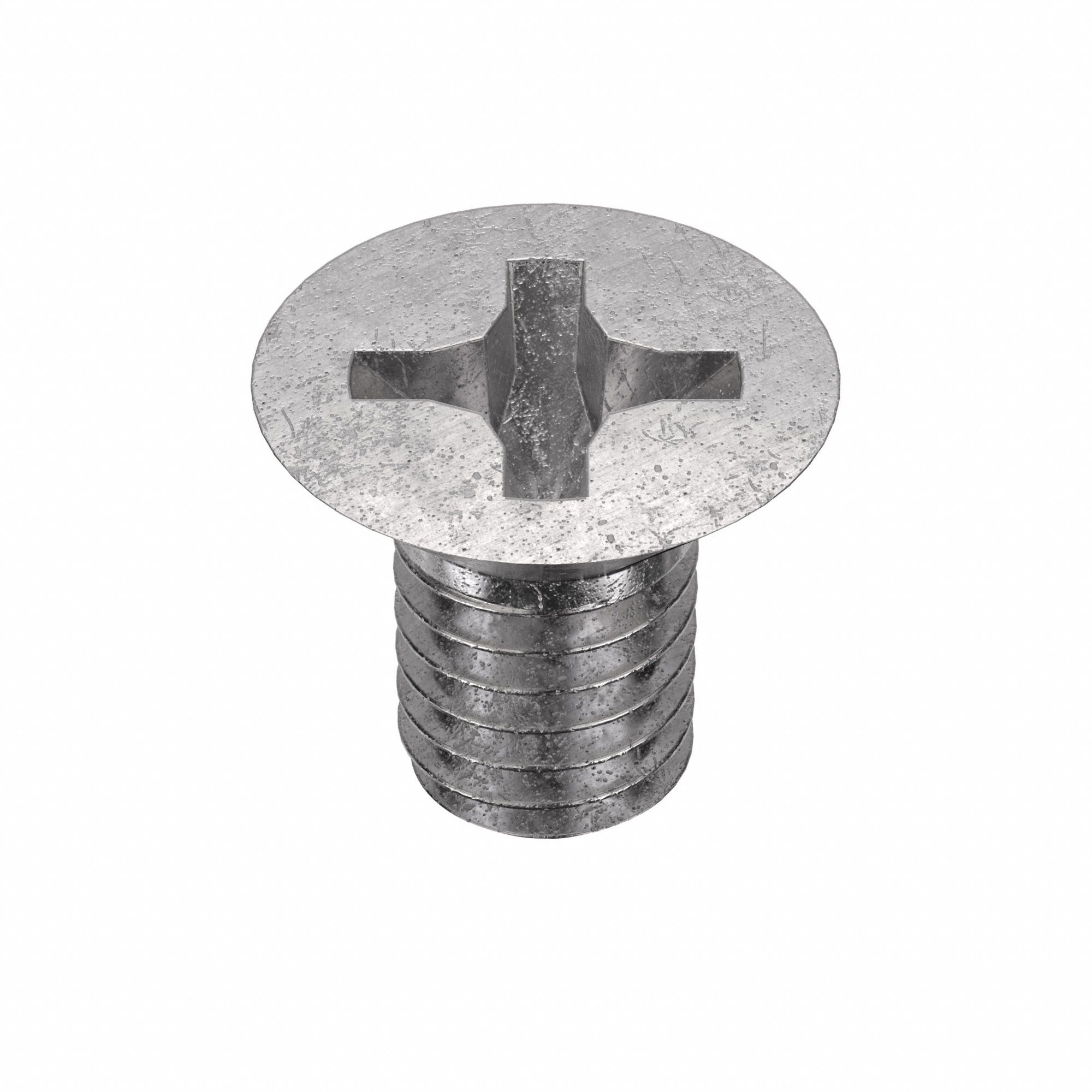 MACHINE SCREW, M3 THREAD, 5MM L, 18-8 SS, PLAIN FINISH, FLAT, PHILLIPS, METRIC, 100 PK