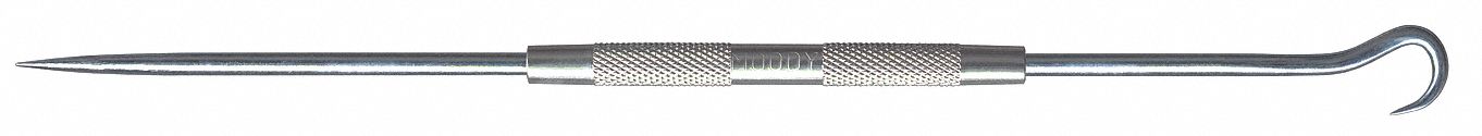 SCRIBER AND MILD STEEL HOOK,8 IN