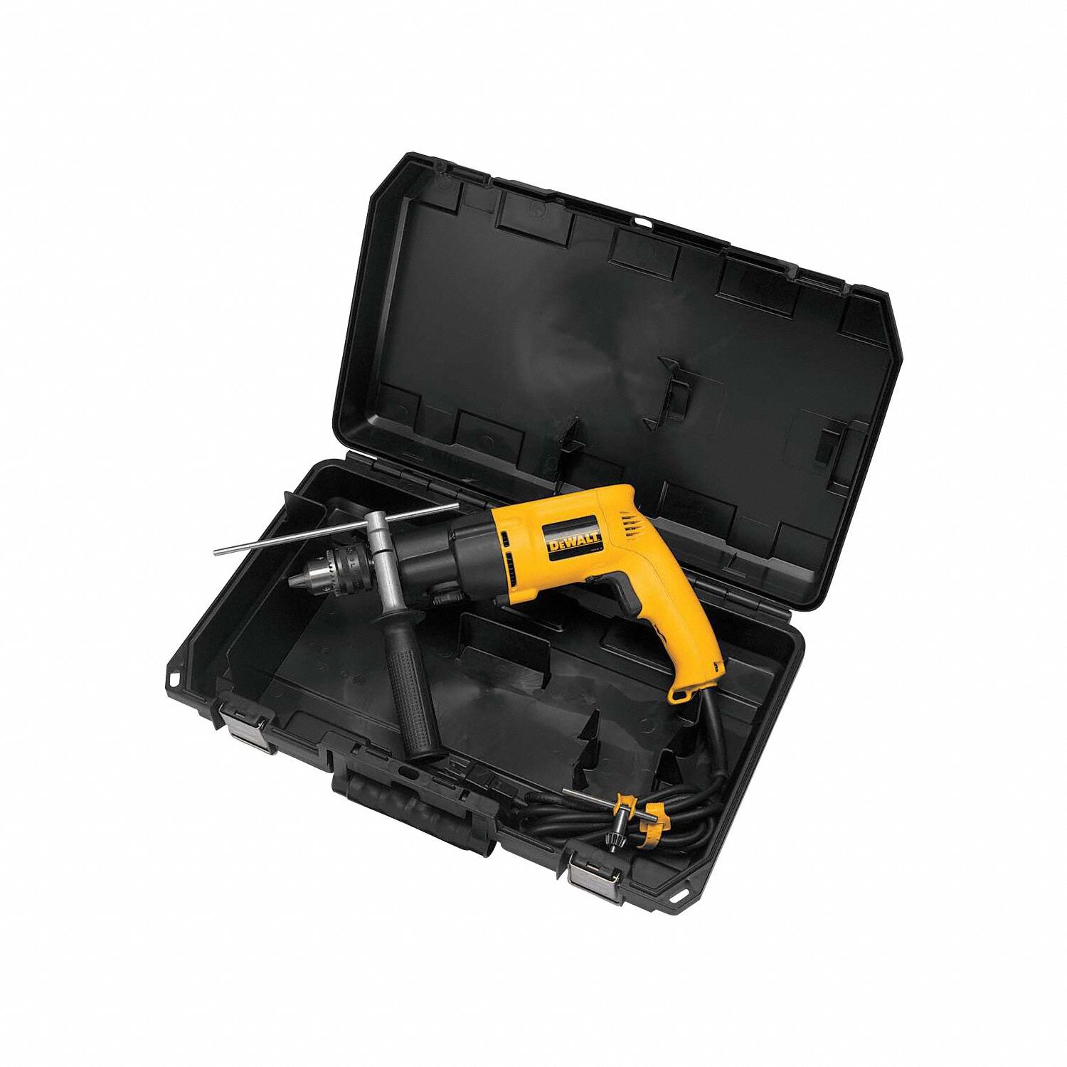 DEWALT Rotomartillo/Taladro , Con Cable , Mandril de 1/2 , Voltaje de 120  - Taladros Percutores Eléctricos - 28E522