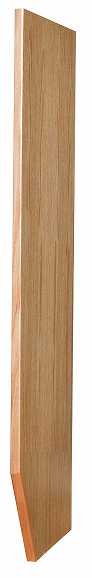 Locker Finished End Panel: 3/4 in x 24 in x 84 in, For 24 in_30 in Locker Wd, Wood