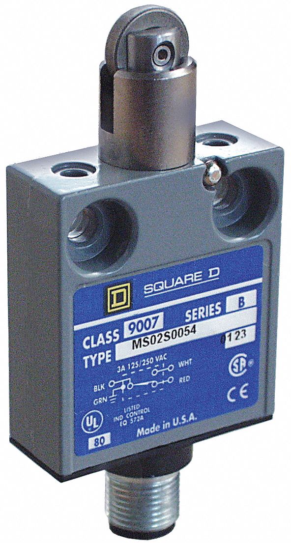 SQUARE D General Purpose Limit Switch SPDT, 3A 240V, 3A 28V, 0.88