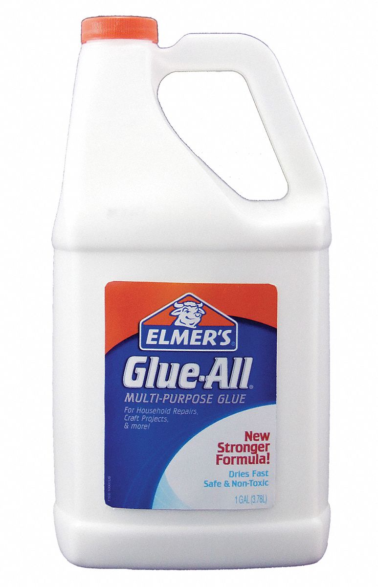 Glue: Glue-All, Gen Purpose, Interior/Exterior, 1 gal, Jug, White