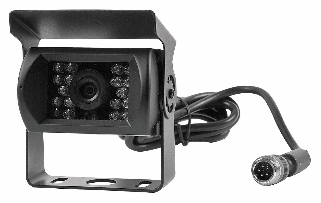 Rear View Camera: CCD, 130° Viewing Angle, 410k Pixels, 67