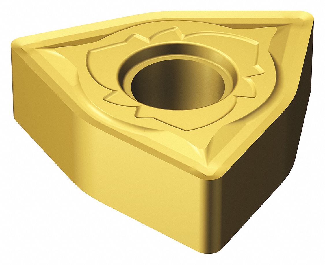 SANDVIK COROMANT, WNMG080408-SMR 2025, Turning Insert, Medium, Trigon ...