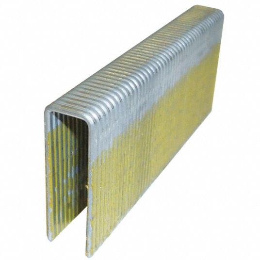 Staples, Staples, 15.5 ga Gauge, 1 1/2 in Length, Low Carbon Steel ...