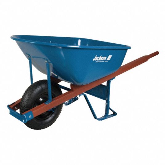 JACKSON Wheelbarrow 6HFZ1M6T22KBGR Grainger