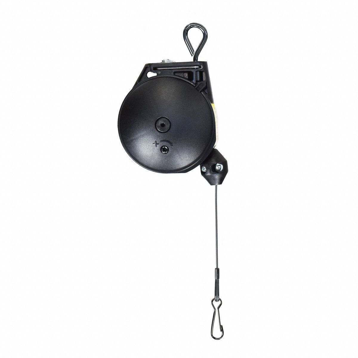 HUBBELL Tool Balancer NonLocking, 3 lb Max. Tool Wt, 6 ft Cable Lg, ABS, Snap Hook, Swivel