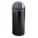 POUBELLE,RONDE,25 GAL,NOIR