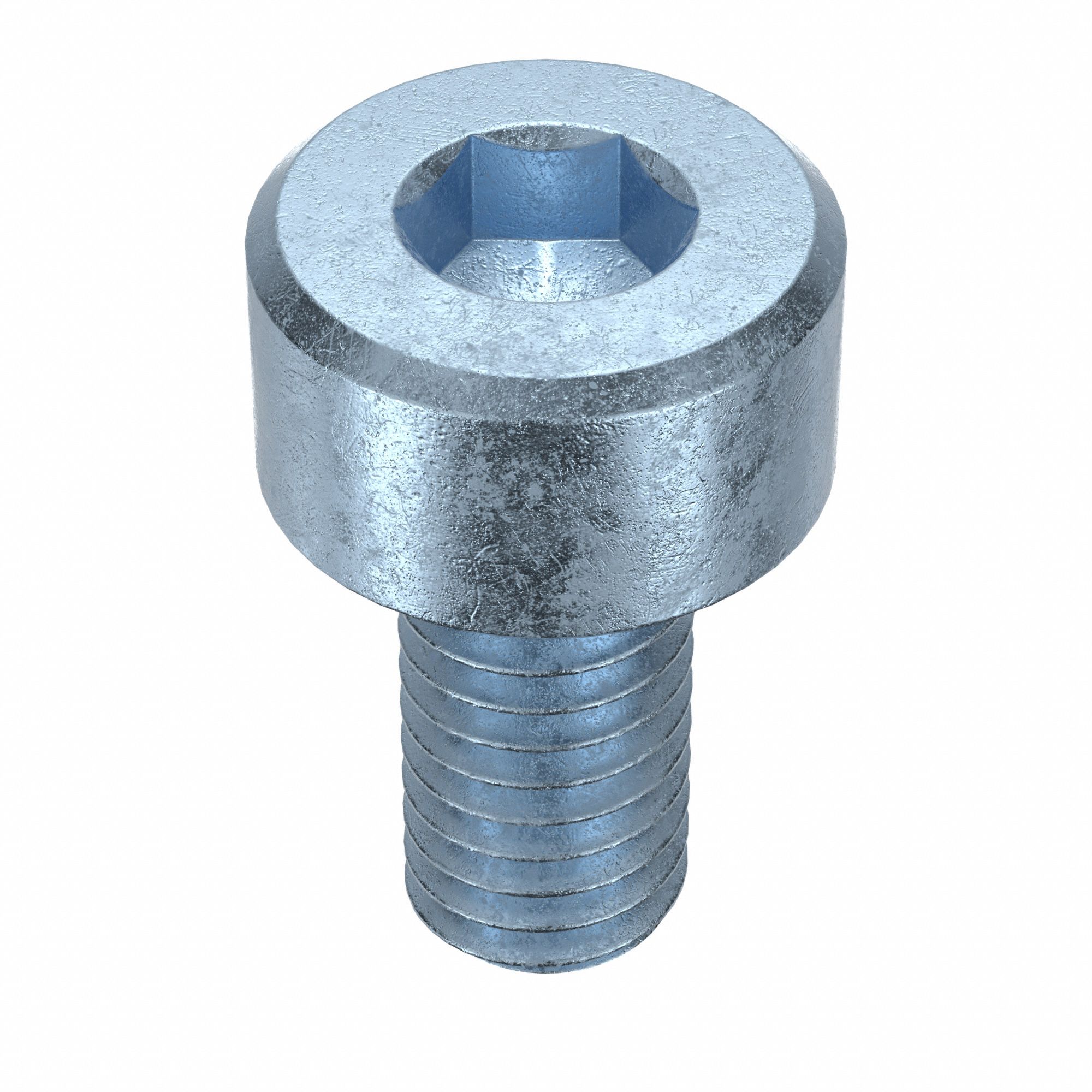 VIS ASS. À SIX PANS CREUX,M3-0,5,6MM LO,STANDARD,GALVANISÉ,ACIER,CLASSE 12.9,100PQ