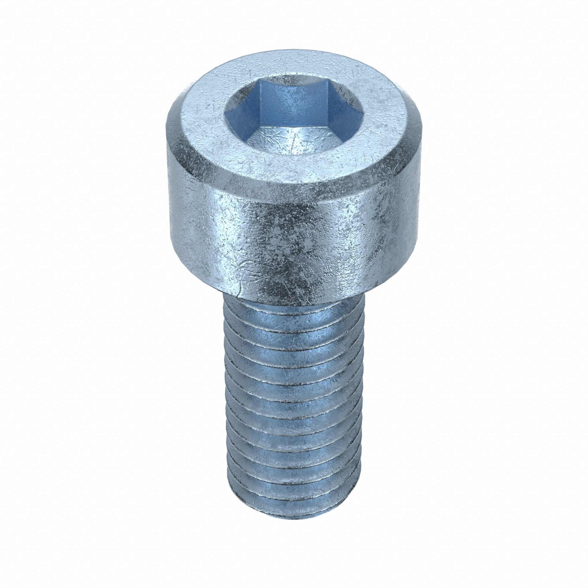 Socket Head Cap Screw: M5x0.80 Thread Size, 12 mm Lg, Std, Zinc Plated, Alloy Steel, 100 PK