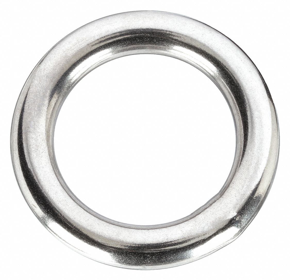 Stainless Steel Welded Rings Select Size 