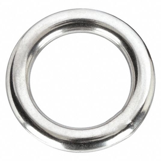 2 Inch Welded Chrome D Rings 2 D Rings Heavy Duty 6mm 6 pack lot $ave 6  pieces