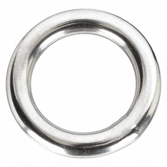 Stainless Steel Welded Rings Select Size 