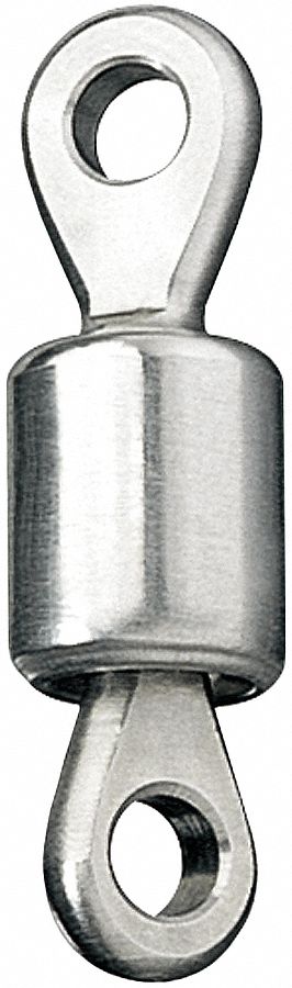 Ball Bearing Swivel: Ball Bearing Swivel, Eye and Eye, 1, 100 lb Working Load Limit