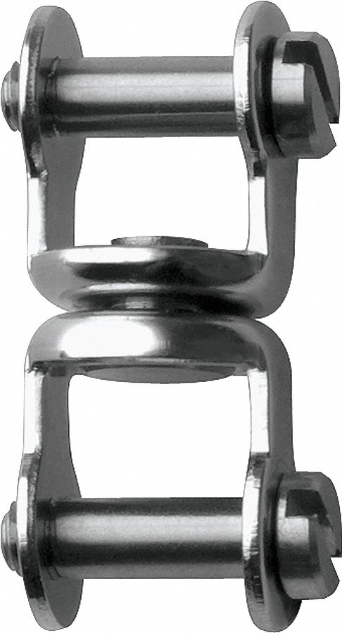 Positioning Swivel: Positioning Swivel, Clevis and Clevis, 1, 430 lb Working Load Limit