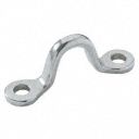 Narrow Saddle 316 Stainless Steel Rope Guide with 3/8 in Max. Rope Diameter and High Polish Finish