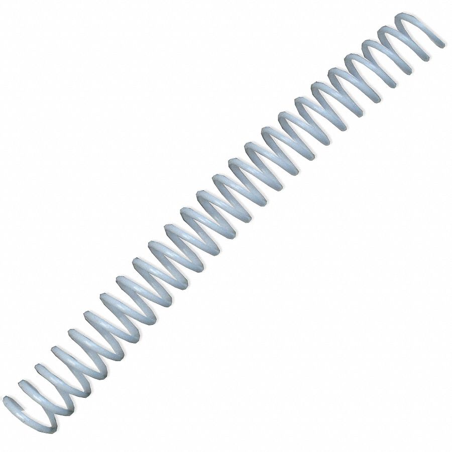 BINDING SPINES,COIL,6MM,WHITE,PK100