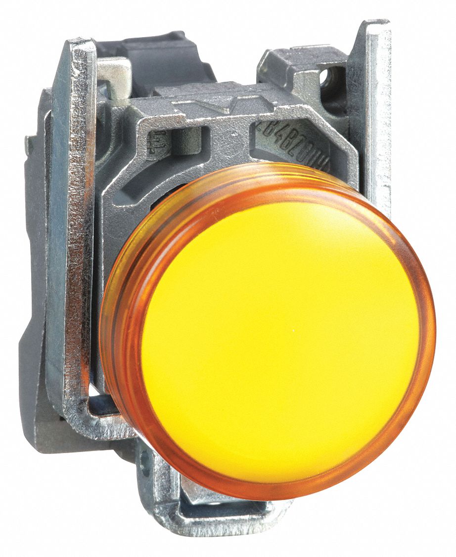 SCHNEIDER ELECTRIC Pilot Light Complete, 22 mm, 110 to 120V AC Voltage