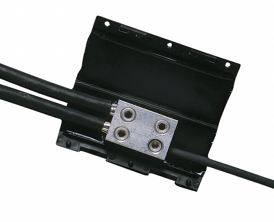 TE CONNECTIVITY Splice Kit, 14 to 2/0 Wire Range, Polymer Splice with Silicone Jacket, 1,000 V