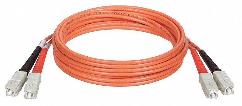 Fiber Cord, Duplex, SC,  SC, 3m, Orange