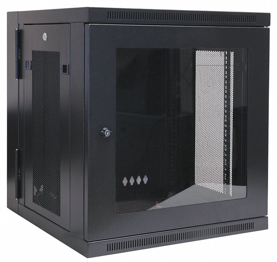 Tripp lite wall mount 12 rack units rack enclosure 6hkn9 srw12usg