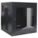 RACK ENCLOSURE, RACK ENCLOSURE, BLACK, CLEAR ACRYLIC WINDOW, POWDER COATED, 2KEYS