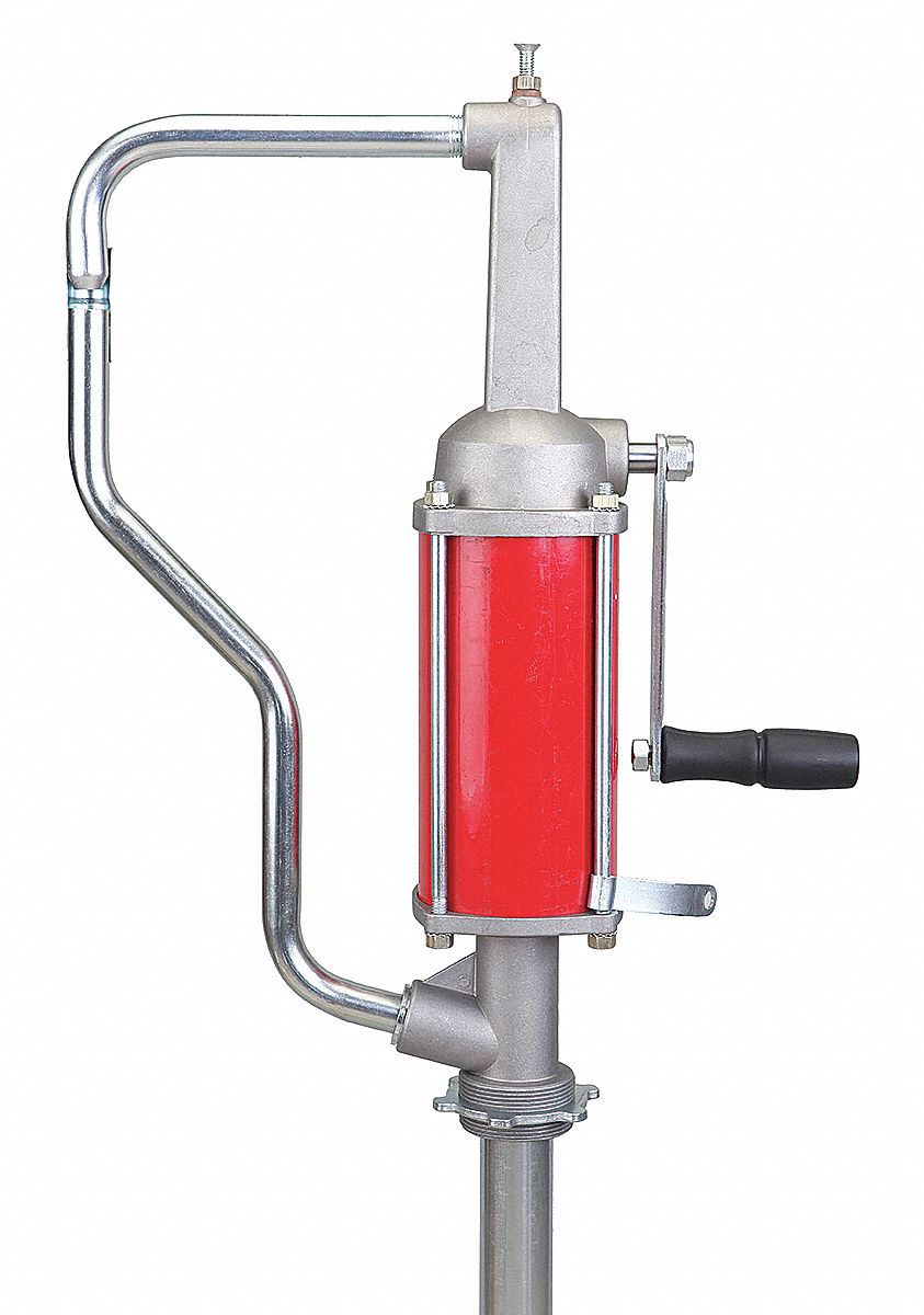 Model 373 Glass-filled nylon lever handle piston pump for 5-55 gallon drum National Spencer/Zeeline 