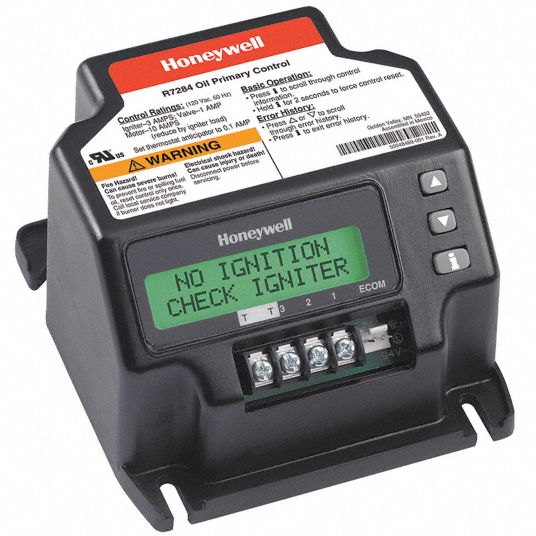 HONEYWELL HOME Oil Primary Control, 3.7 A, 7.4 A, Ignition Type