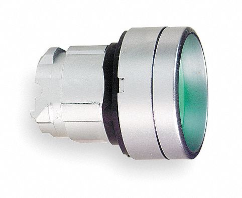 BOUTON-POUSSOIR TETE GARDEE VERT