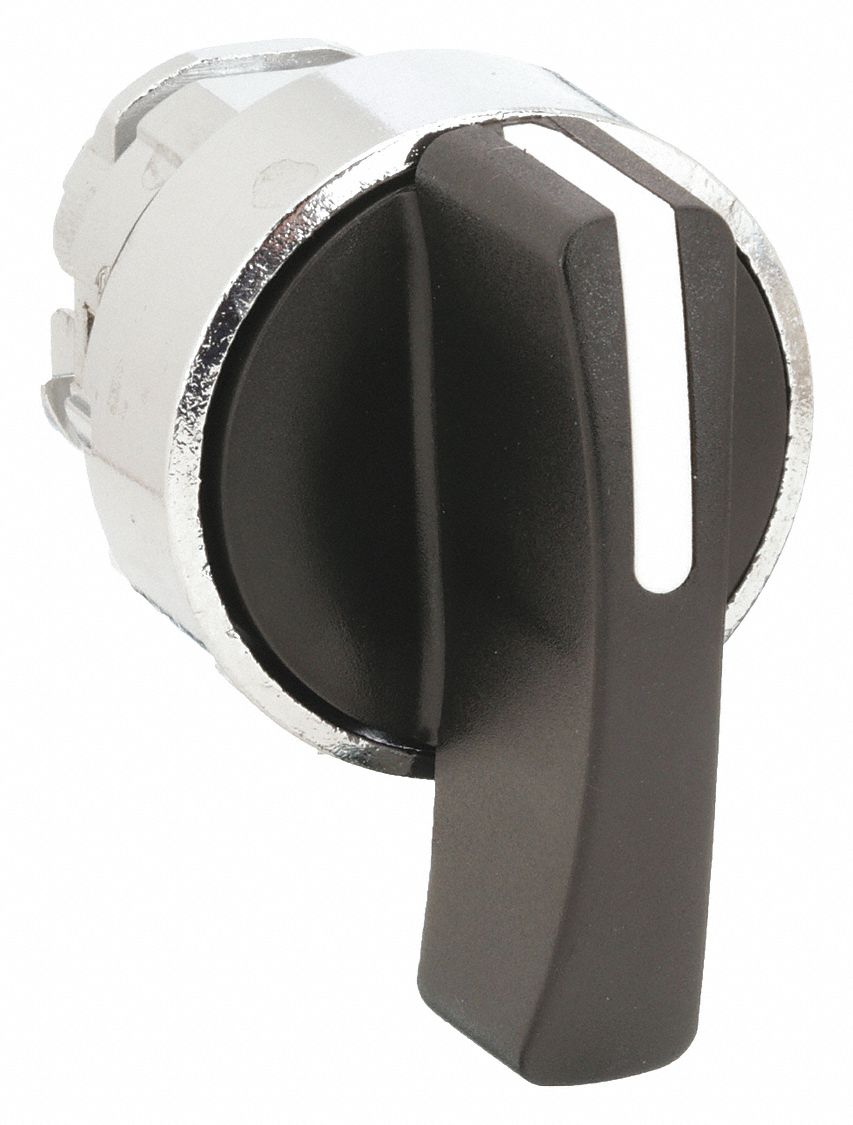 Long-Handled Selector Switch: 22 mm Panel Mount Size, 2 Positions, Series XB4