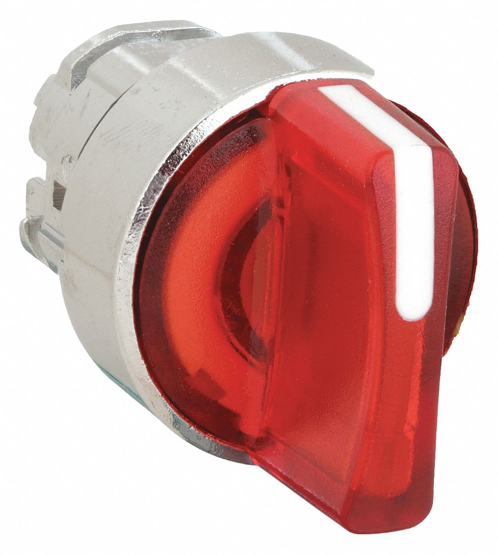 Short-Handled Selector Switch: 22 mm Panel Mount Size, 3 Positions, Series XB4