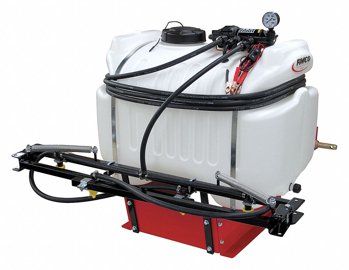 Three Point Hitch Sprayer,  Tank Capacity 40 gal,  Flow Rate 2.1 gpm,  60 psi PSI