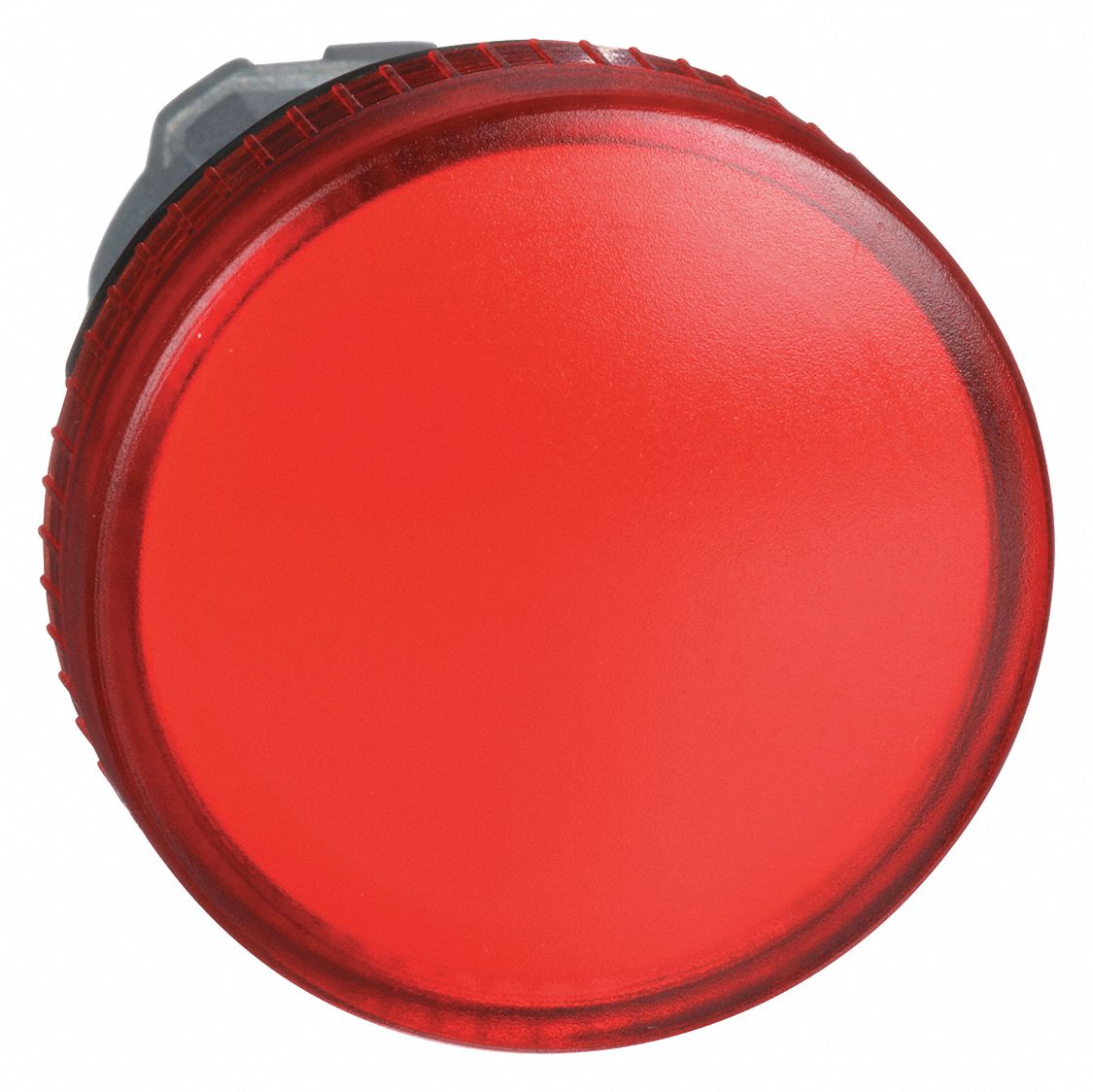 SCHNEIDER ELECTRIC Pilot Light Head Metal, Red, Round, Incandescent