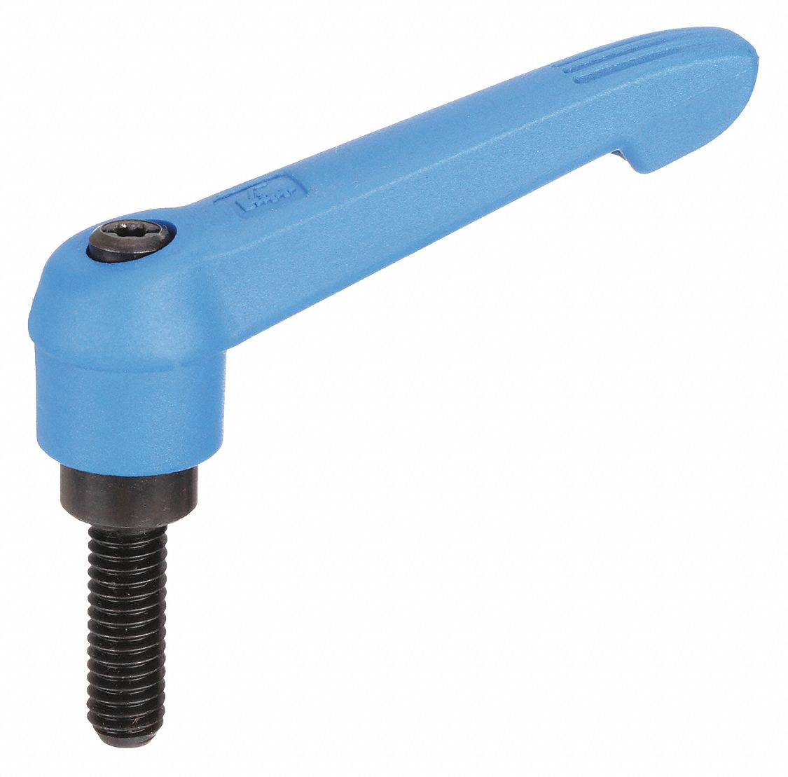 ADJUSTABLE HANDLE, 0.78, 5/16"-18 THREAD, BLUE