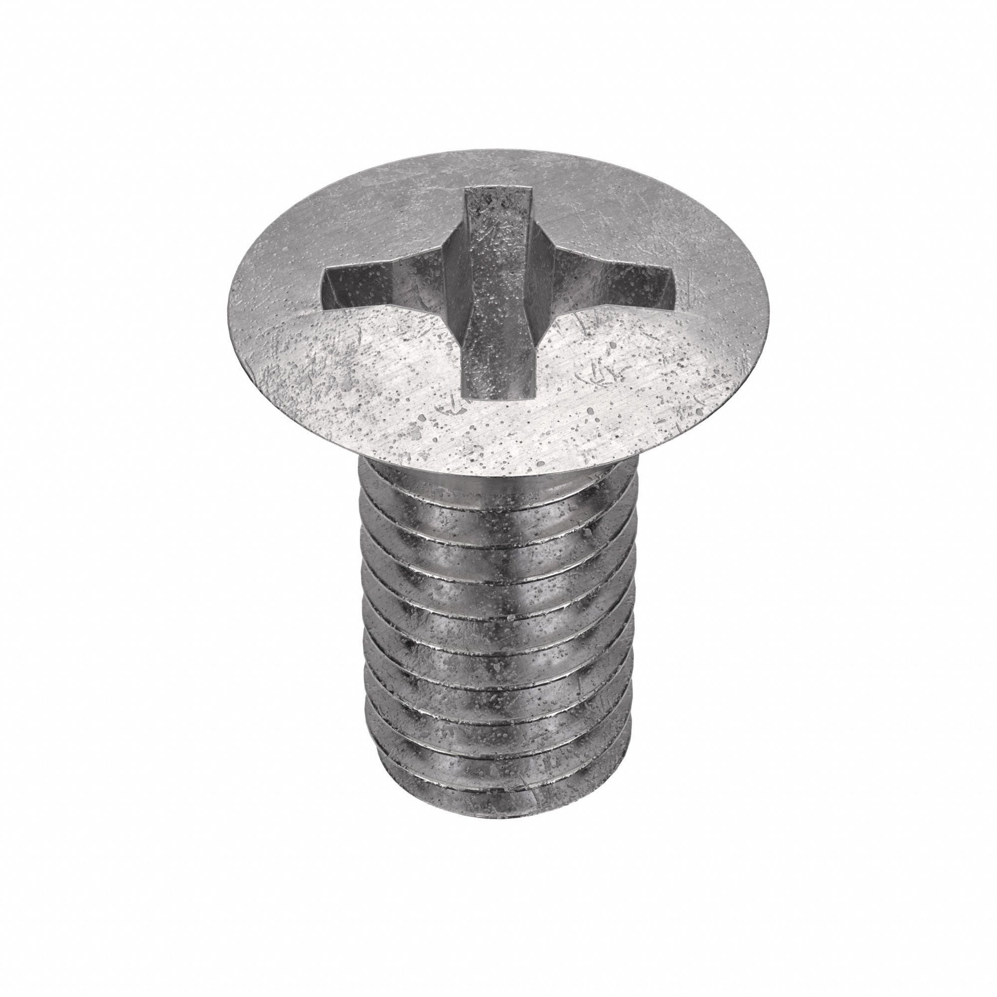 Machine Screw: M3x0.50 Thread Size, 5 mm Lg, 18-8, Stainless Steel, Plain, Oval, Phillips, 100 PK