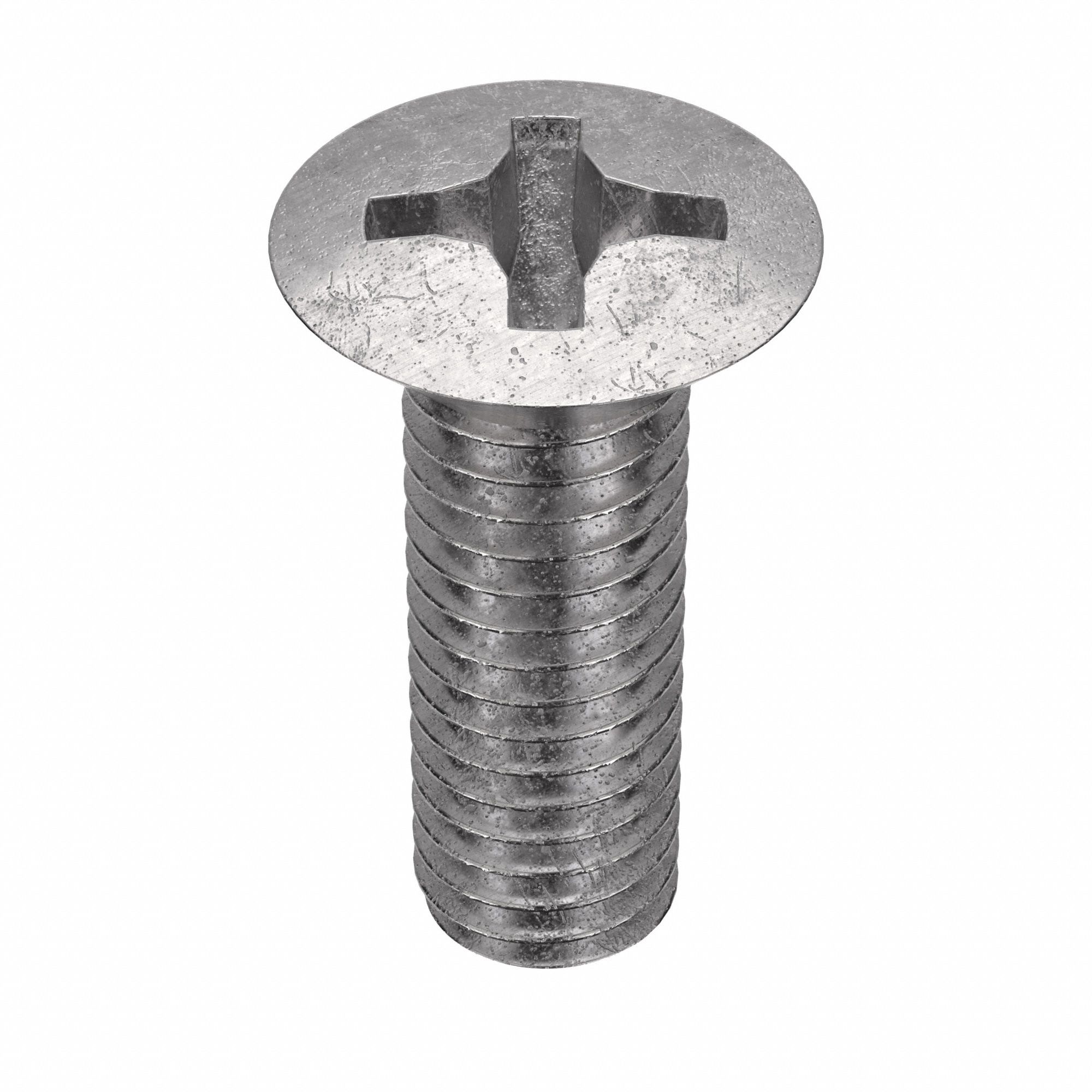 Machine Screw: M3x0.50 Thread Size, 8 mm Lg, 18-8, Stainless Steel, Plain, Oval, Phillips, 100 PK