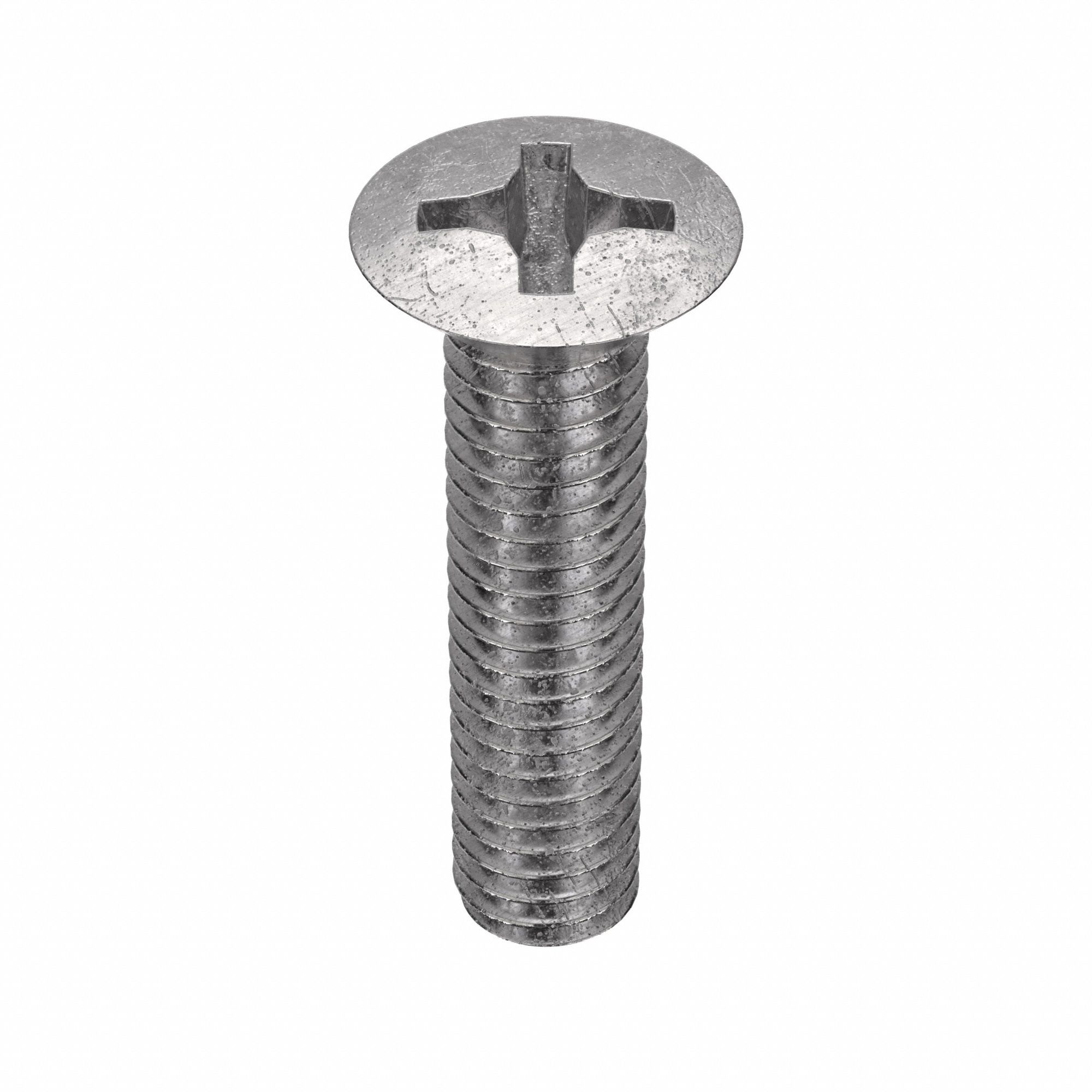 Machine Screw: M4x0.70 Thread Size, 16 mm Lg, 18-8, Stainless Steel, Plain, Oval, Phillips, 100 PK